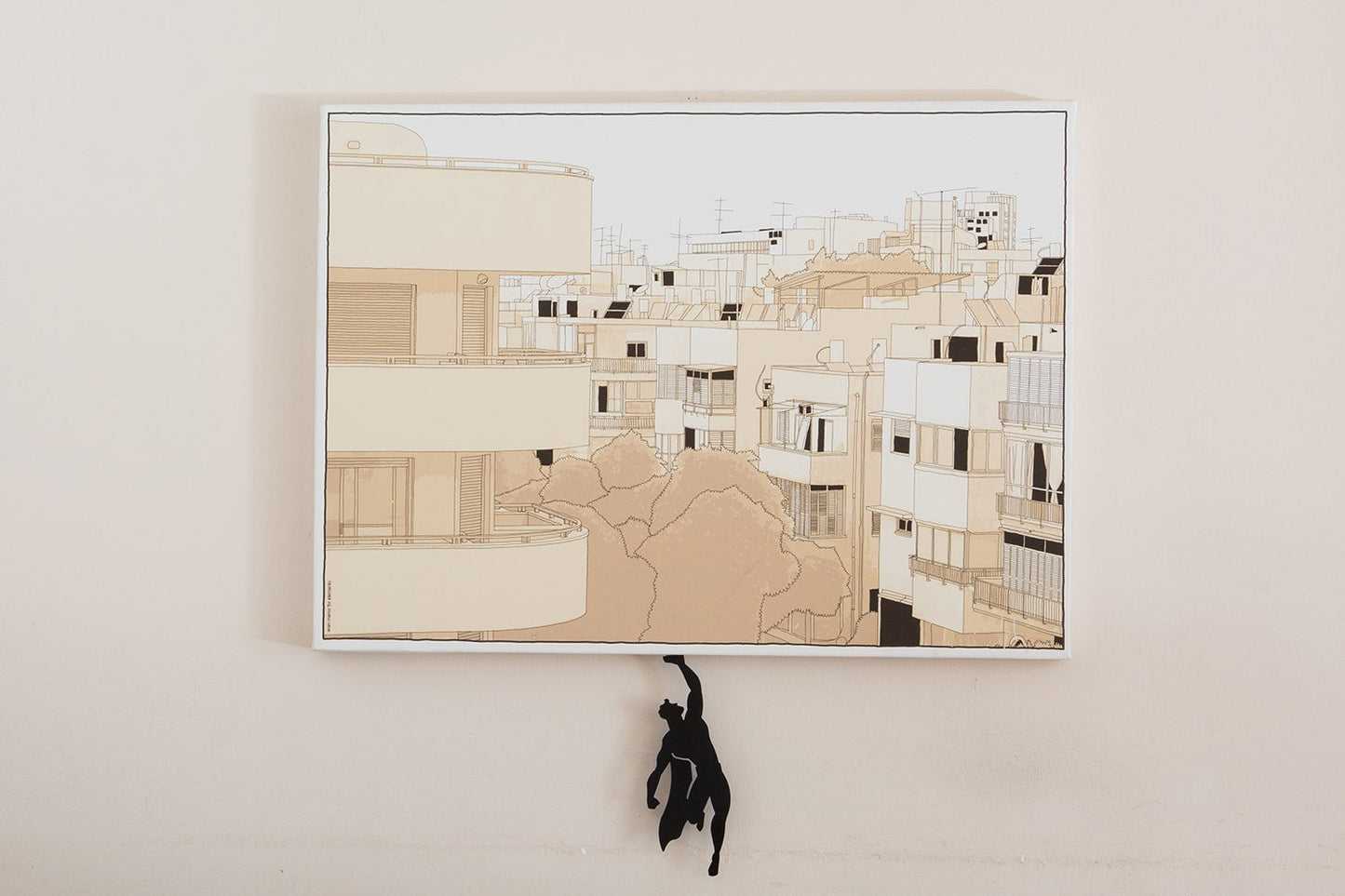 Metal Super Holder Decorative Silhouette