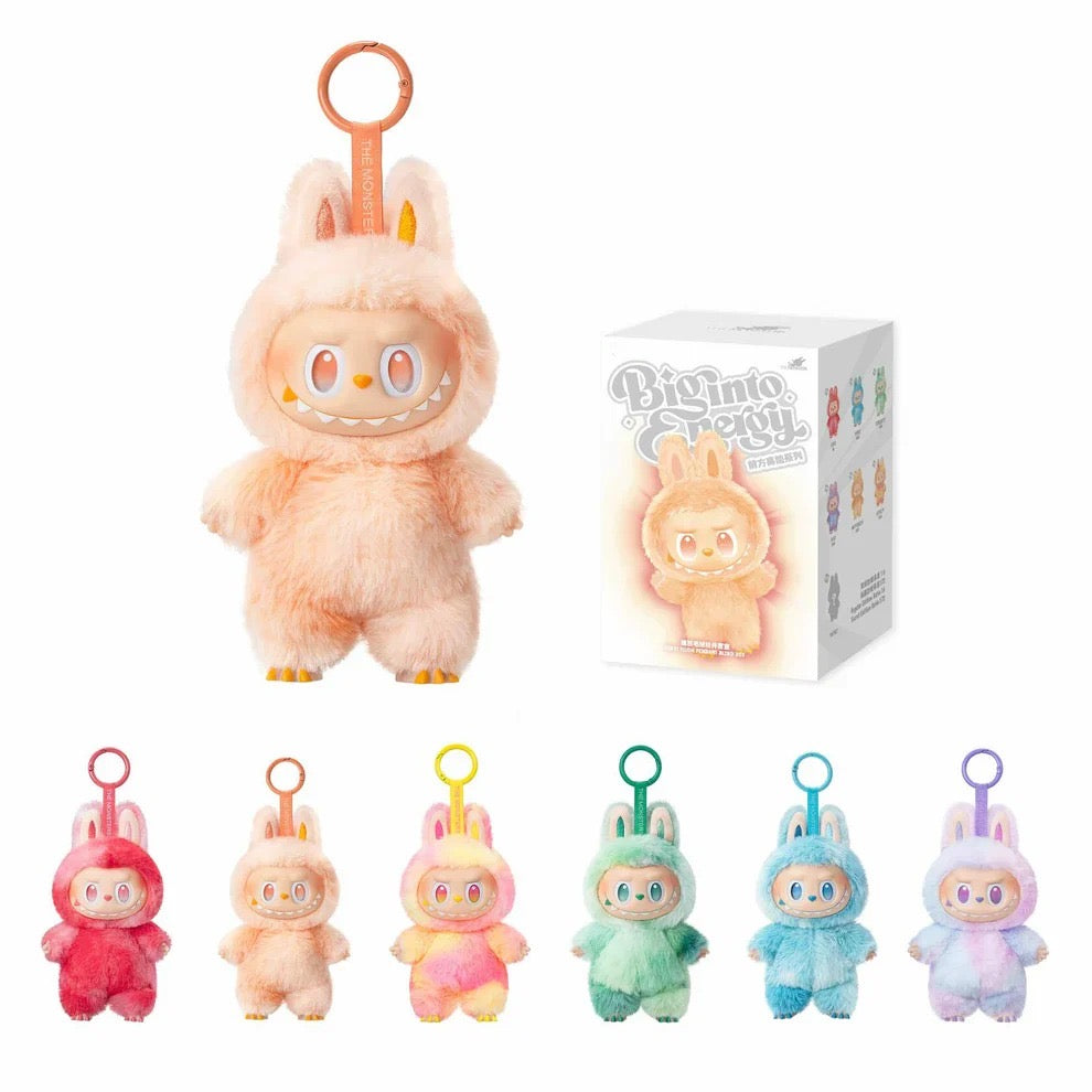 Labubu Big into Energy Monster Keychain Blind Box(Random Character)