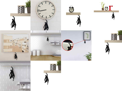 Metal Super Holder Decorative Silhouette