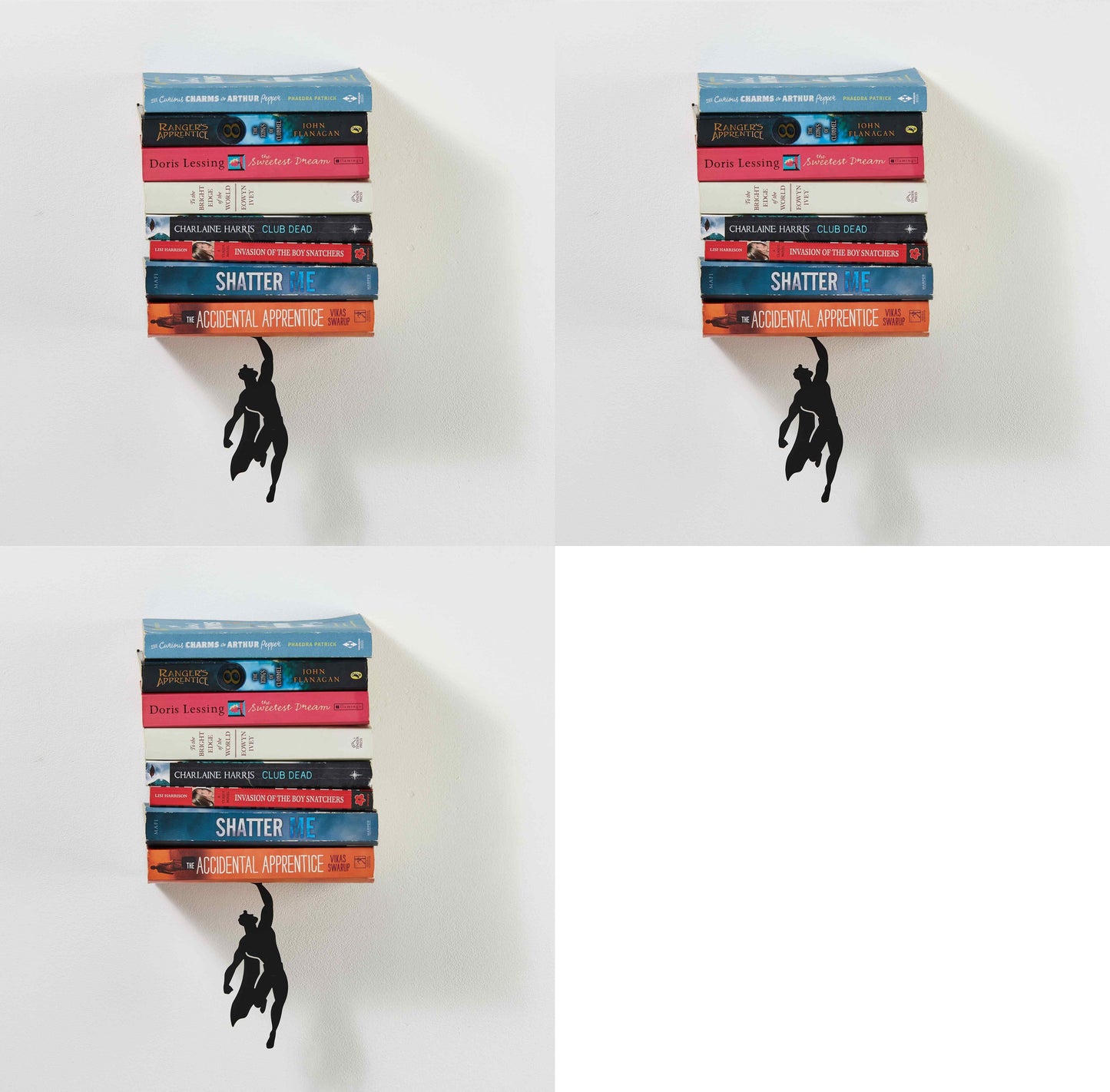 Supershelf Metal Floating Bookshelf