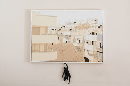 Metal Super Holder Decorative Silhouette